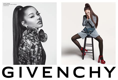 givenchy ariana grande|Ariana Grande advertising.